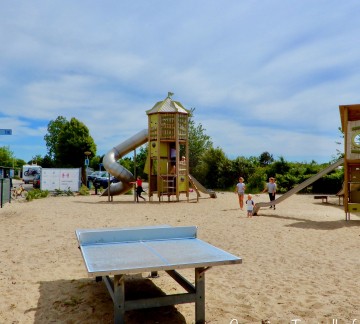 Speeltuin en tafeltennis Camping Tempelhof